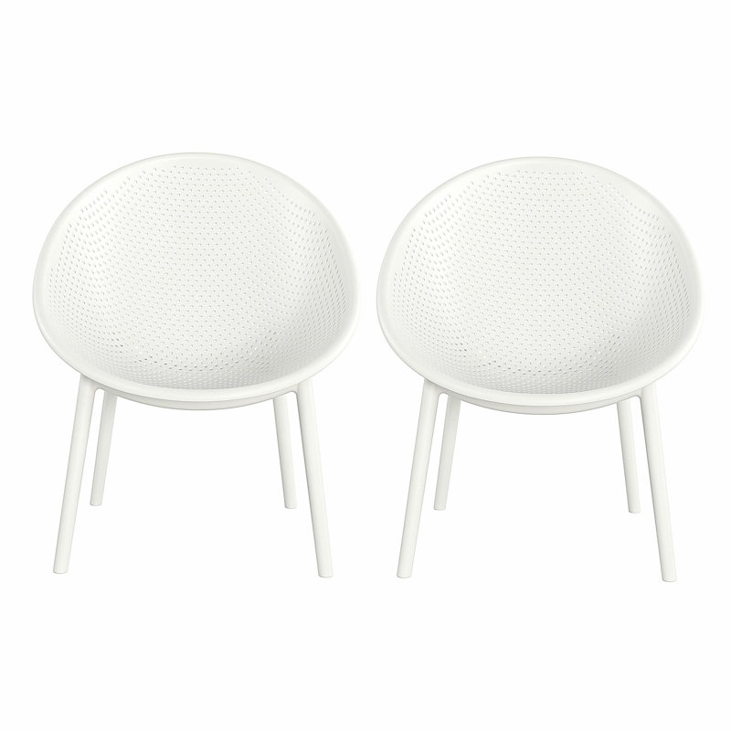 Chaise d'appoint Gable (ensemble de 2)