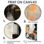 Automne dans la ville - Collages abstraits, art mural-823401699-823401701
