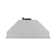 Streamline 34 In. T-11791-1-CL Formia Convertible Insert 350 CFM Range Hood In Brushed Stainless Steel With Baffle Filters, Touchpad Control, LED Lights