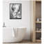 «Cheetah Glam», impression sur toile encadrée noire et blanche par The Creative Bunch Studio-311530336