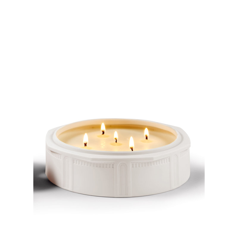 Scheherazade's Quarters Scented Candle in Blue/White/Gold