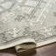 Tapis gris / blanc en laine à tissage plat Saber Southwestern-21671550