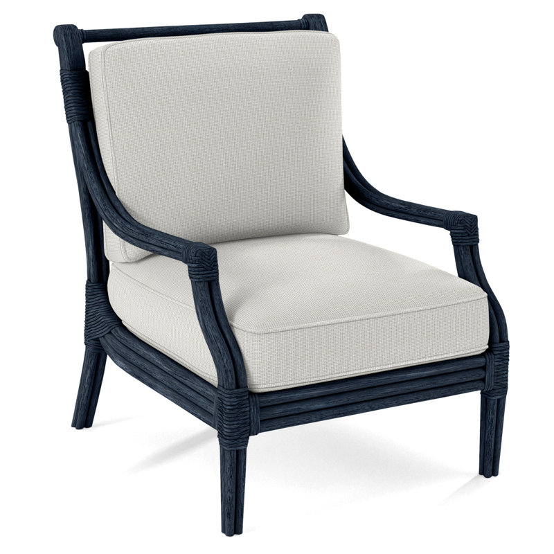 Fauteuil l 32 po Inveron, Marine, Noir géométrique 0425-81