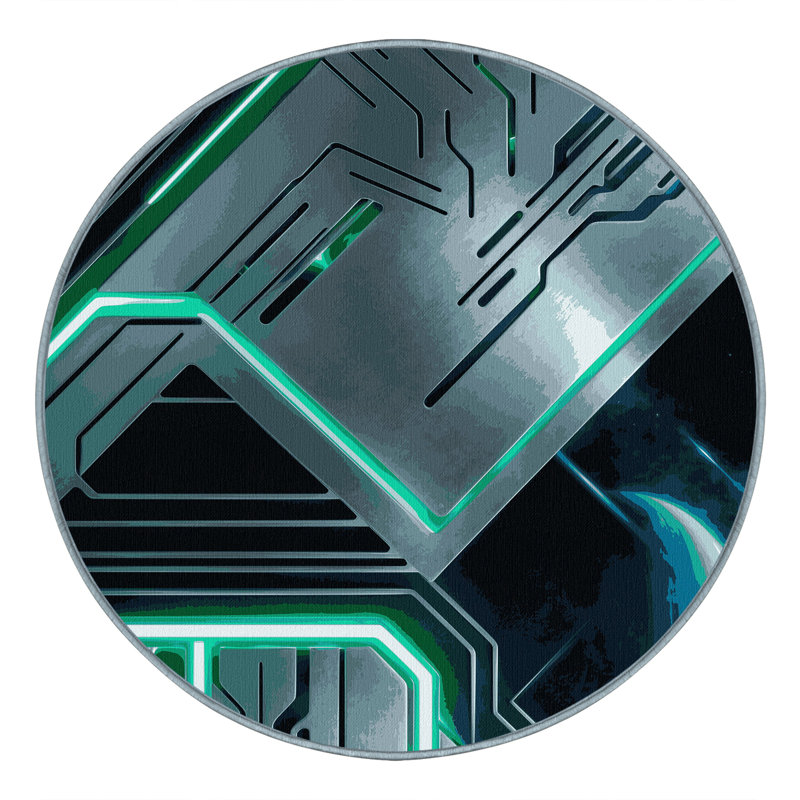 Blackhole Rift Rug, Round 3'