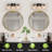 Addelaide 3 - Light Dimmable Black and Gold Vanity Light Mirror Headlights