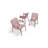 Doga Plastic Outdoor Stacking Dining Side Chair-99068459