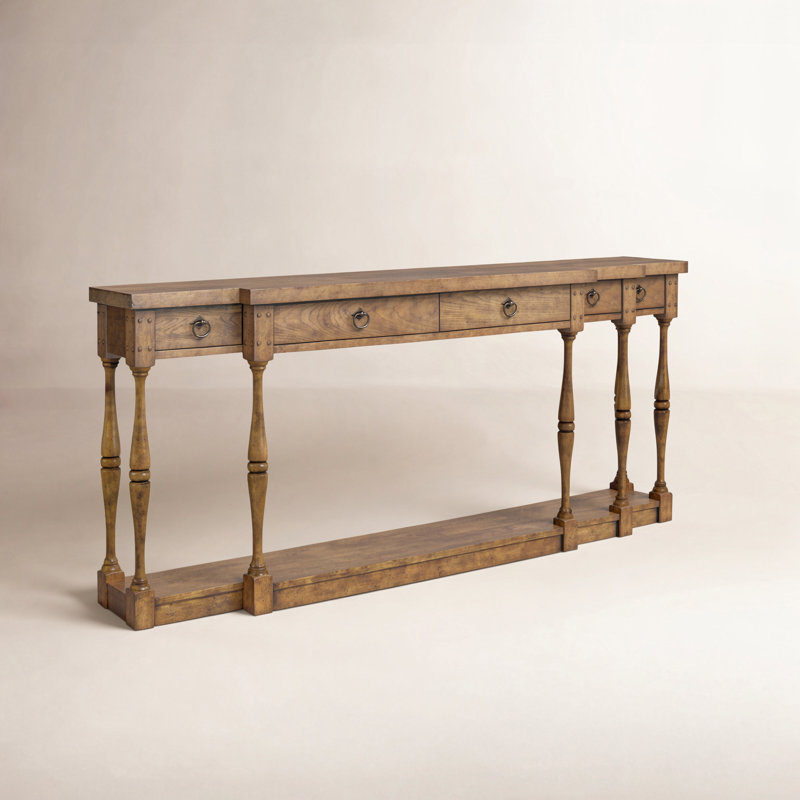 Sanctuary 72" Console Table, Light Ash