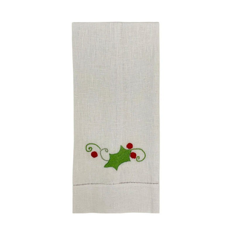 Holly Leaf Tea Towels