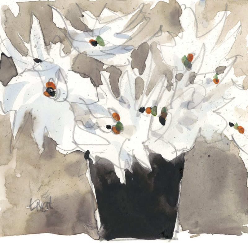 Bouquet sauvage II, H 20 po x l 20 po