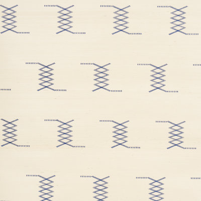 Kin Sisal Embroidery Wallpaper