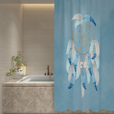Abstract Shower Curtain