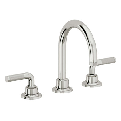 Descanso 8" Widespread Lavatory Faucet with Knurled Handle