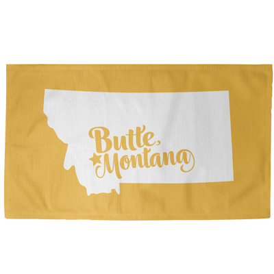 Tapis jaune montana Butte