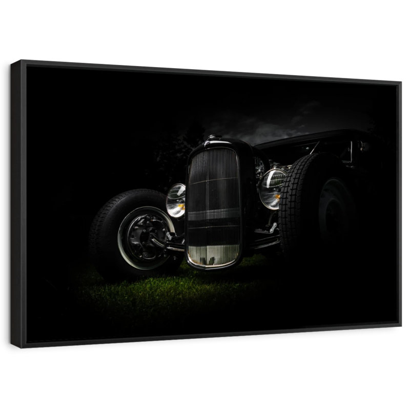 Ford Hot Rod Car, reproduction sur toile