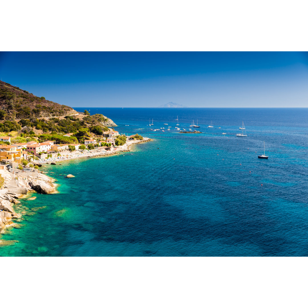 Elba Island Sea - Wrapped Canvas Print