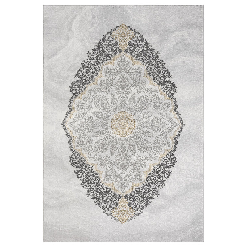 Tapis Boho, Rectangle 5 pi 3 po x 7 pi 7 po