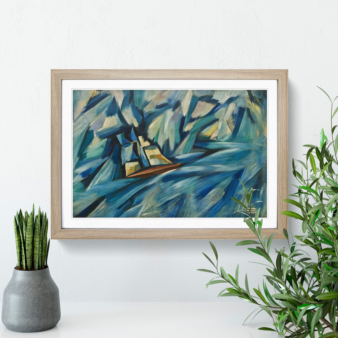 The Chalupa by Amadeo De Souza-Cardoso - Picture Frame Painting