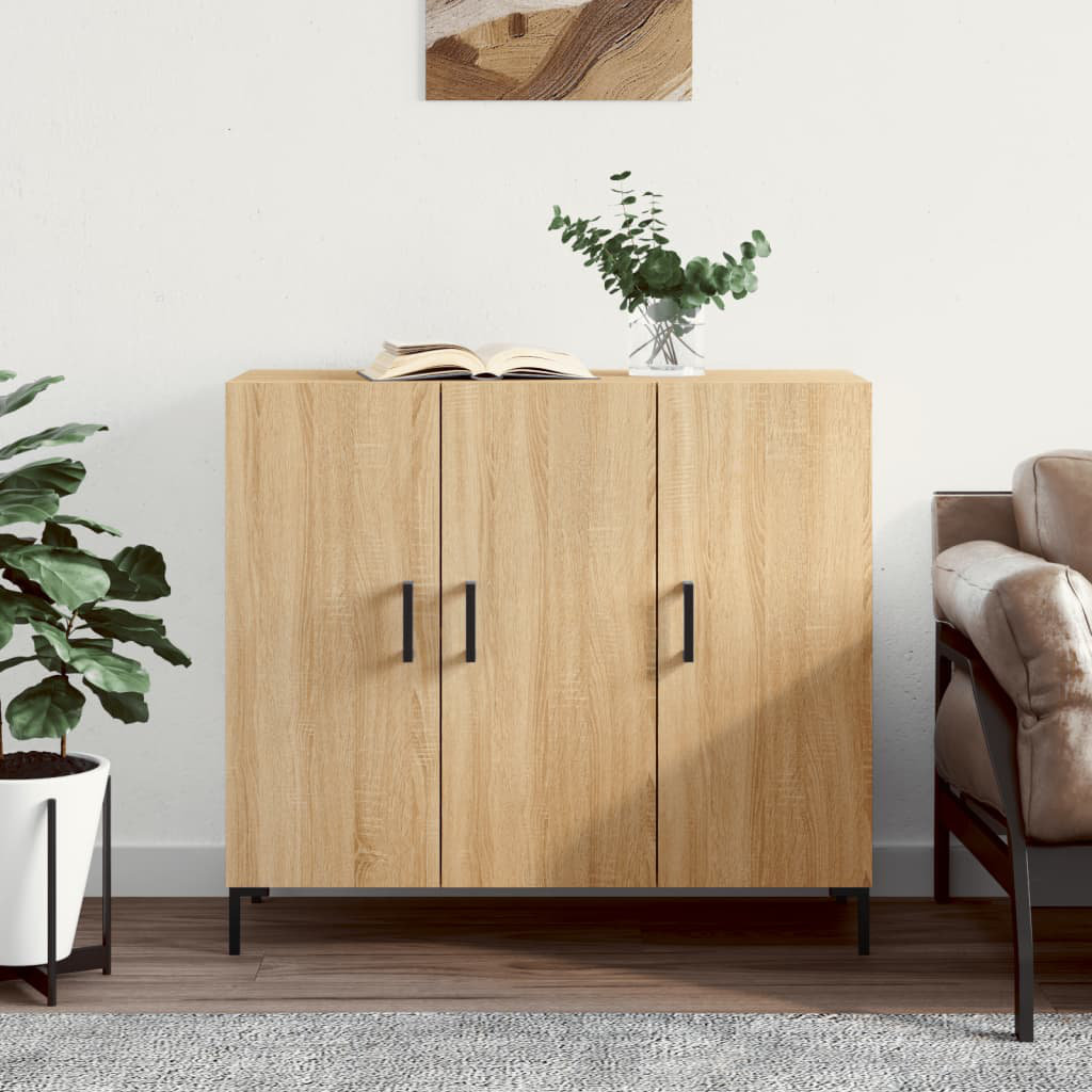 Vidaxl Sideboard 90X34x80 Cm Engineered Wood 301