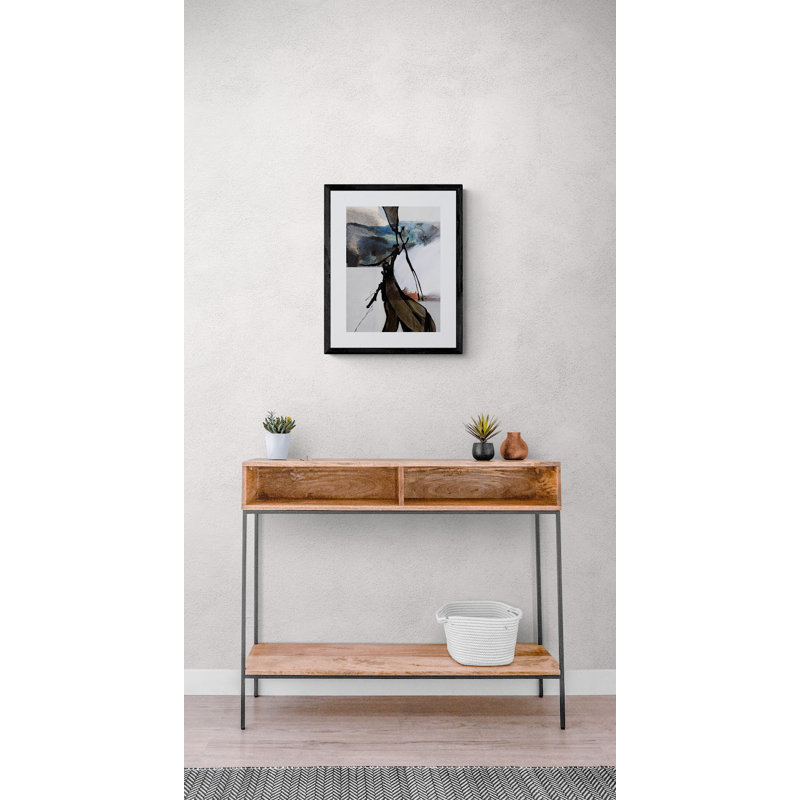 Special Relativity Print by Novi Lim, Black Framed Paper, 21.25" H x 17.25" W