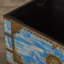 Neela Painted Brass Inlay Storage Trunk