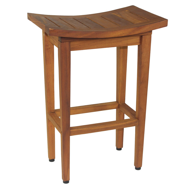 Maluku Outdoor Teak Bar Stool