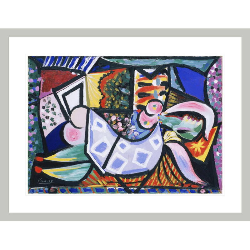 Couchette inclinable par Pablo Picasso, 22.76" H x 29.5" W