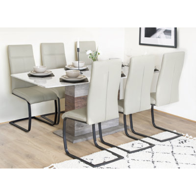 Auni 6-Person Counter Height Dining Set