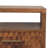 Cadiz Carved Open-shelf Bedside