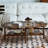 Vintage Oval Two-Tier Solid Wood Coffee Table