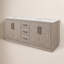 Ensemble de meuble-lavabo double 72 po Kamila-573709029