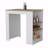 Kitchen Island With 3-Side Shelves-1642520490