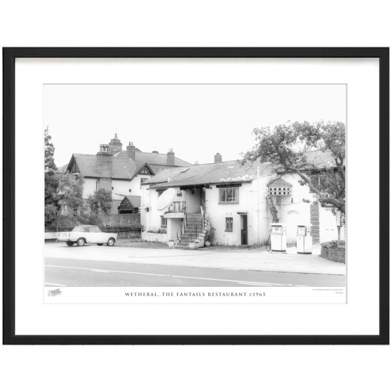 Wetheral, The Fantails Restaurant C1965 - Single Picture Frame Print, 28cm H x 36cm W x 2.3cm D