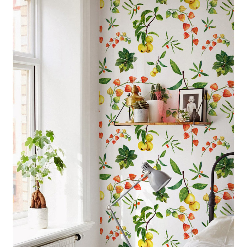 Hollie-Eve 2.5m x 2.5m Matte Peel & Stick Mural, 416 x 254cm