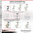 Kingpinless Nylon Swivel Caster