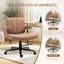 Chaises de bureau réglables peu encombrantes, structure en acier, conception moderne pour les jeux et le travail