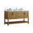 Radstock 60'' Double Bathroom Vanity with Engineered Quartz Top-971064056