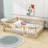 Guerriero Wooden Daybed Frame with Fence-1236834004-1236834001