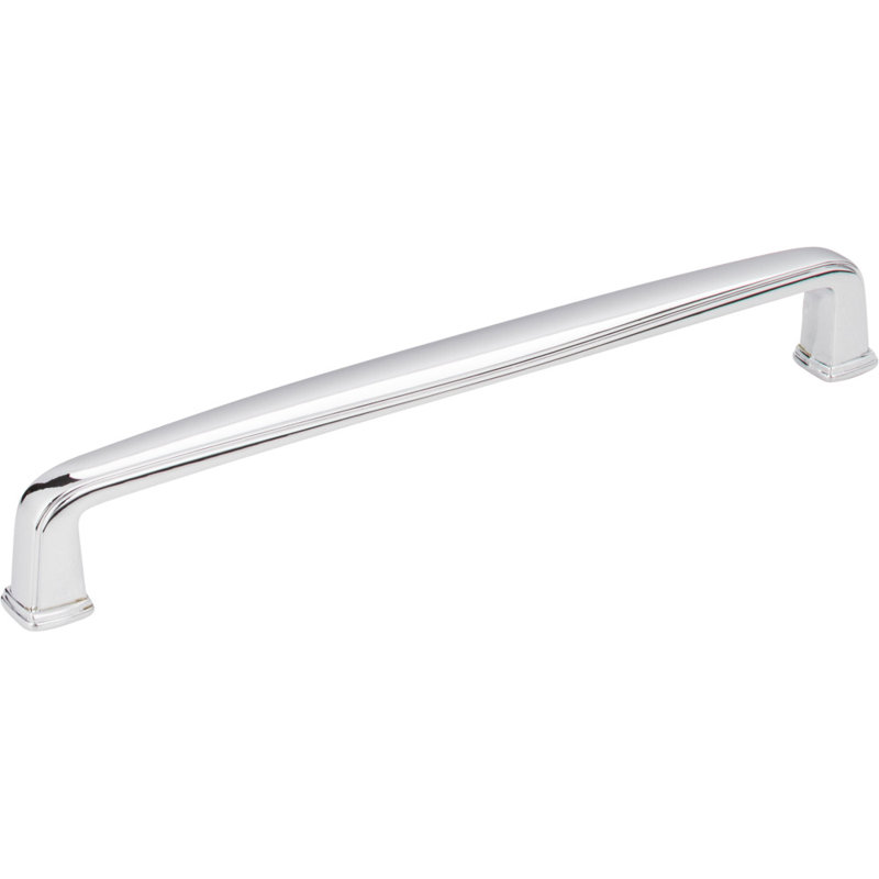 Milan II Bar Pull, Polished Chrome, 6 5/16"