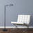 Urick 55" Dimmable LED Pharmacy Floor Lamp, 12W LED, Full Range Dimming, 360 Degree Swing Arms, Adjustable Heights, Standing Lamp for Reading, Sewing, and Craft, ETL Listed-295347154