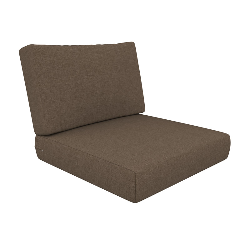 Coussin de siège / dossier extérieur Amala Sunbrella®, Sunbrella® champignon de jeu, L 28,5 po x P 28,5 po