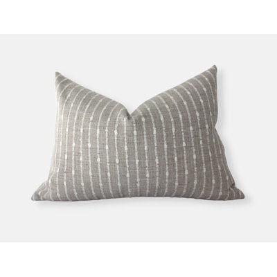 Mey Striped Polyester Pillow Cover