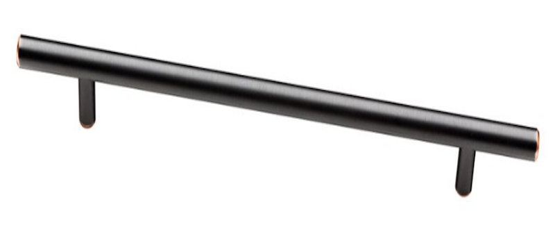 2-1/2" or 3" Dual Mount Cup Pull Cocoa Bronze