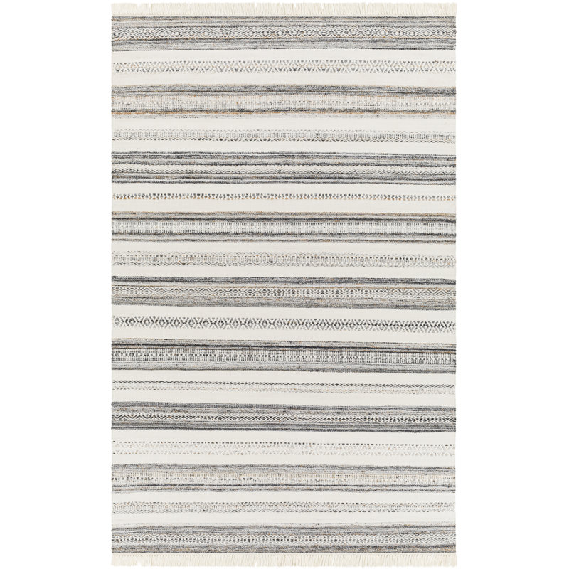 Kayley Striped Indoor / Outdoor Rug, Rectangle 10' x 14'