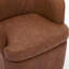 Fauteuil d'appoint pivotant en similicuir-1562559583