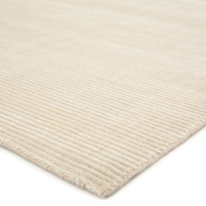 Tapis beige clair fait à la main Malden, Rectangle 12 pi x 15 pi
