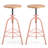 Jomarion Swivel Solid Wood Adjustable Height Stool-314389851