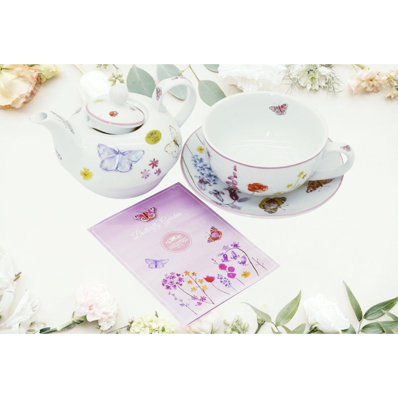 Boxzy 2ml Floral Teapot Set