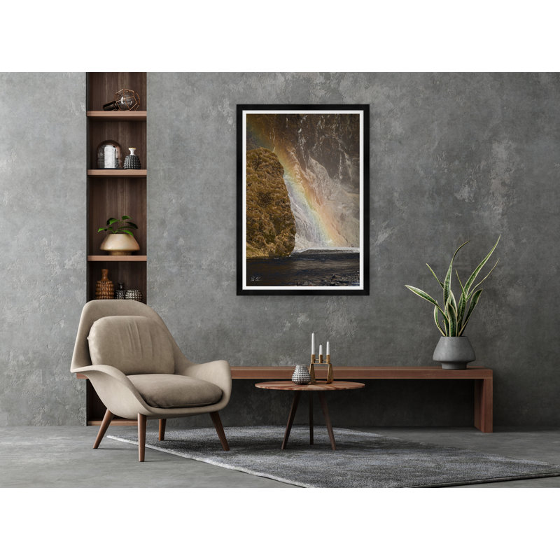Rainbow Hillside Print by Tim Klein