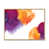Toile naturelle avec cadre flottant