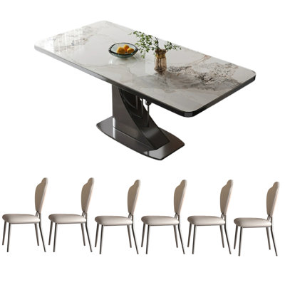 Ensemble de table de salle à manger haut de gamme en fritté